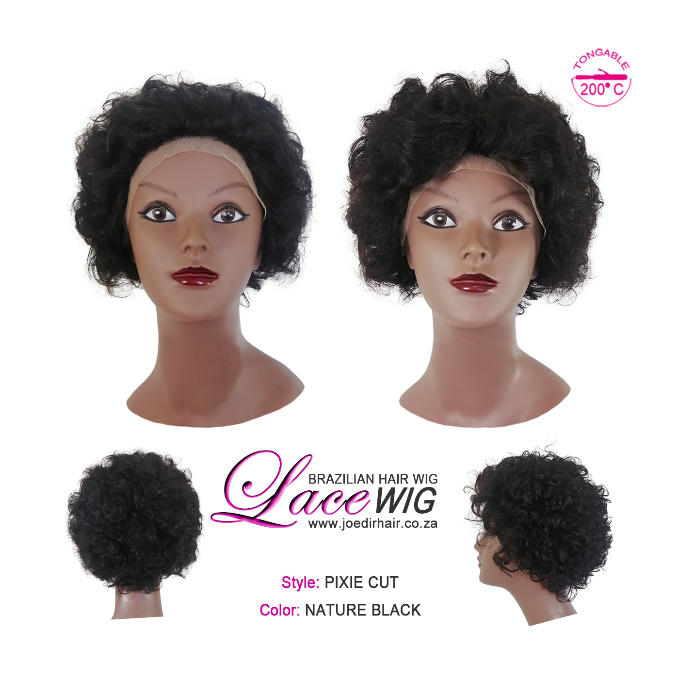 Brazilian hair curly wig Brazilian 13x1 wig